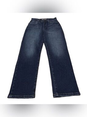 Joe’s Jeans High Rise Boyfriend Button Fly Stretch Blue Denim Women’s Size 28